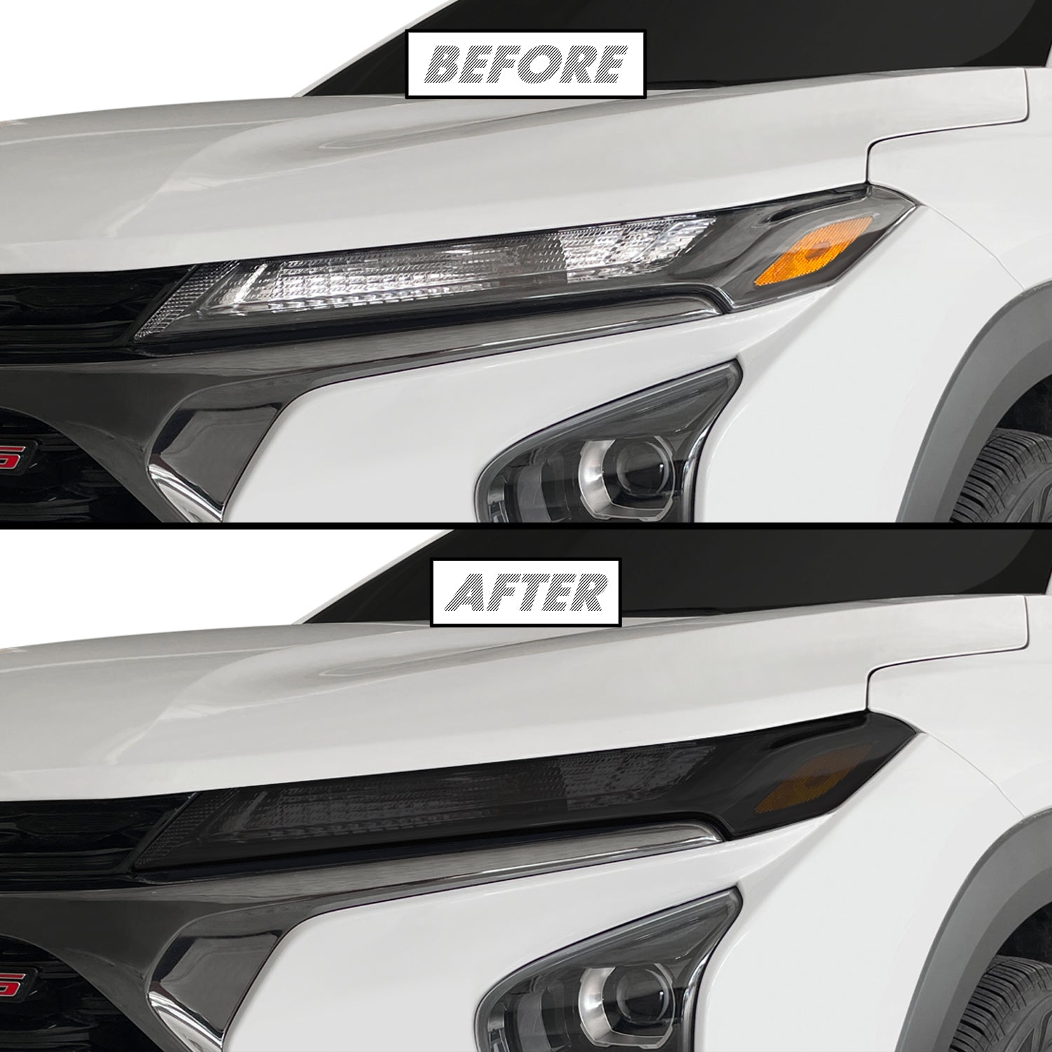 2024-2026 Chevrolet Trax | DRL Turn Signal PreCut Tint Overlays