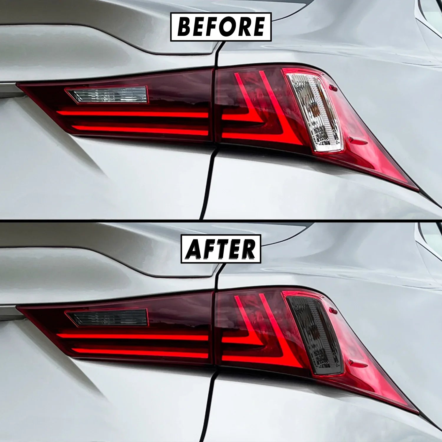 2014-2016 Lexus IS | Turn Signal & Reverse Light PreCut Tint Overlays