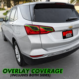2018-2021 Chevrolet Equinox | Turn Signal & Reverse Light PreCut Tint Overlays