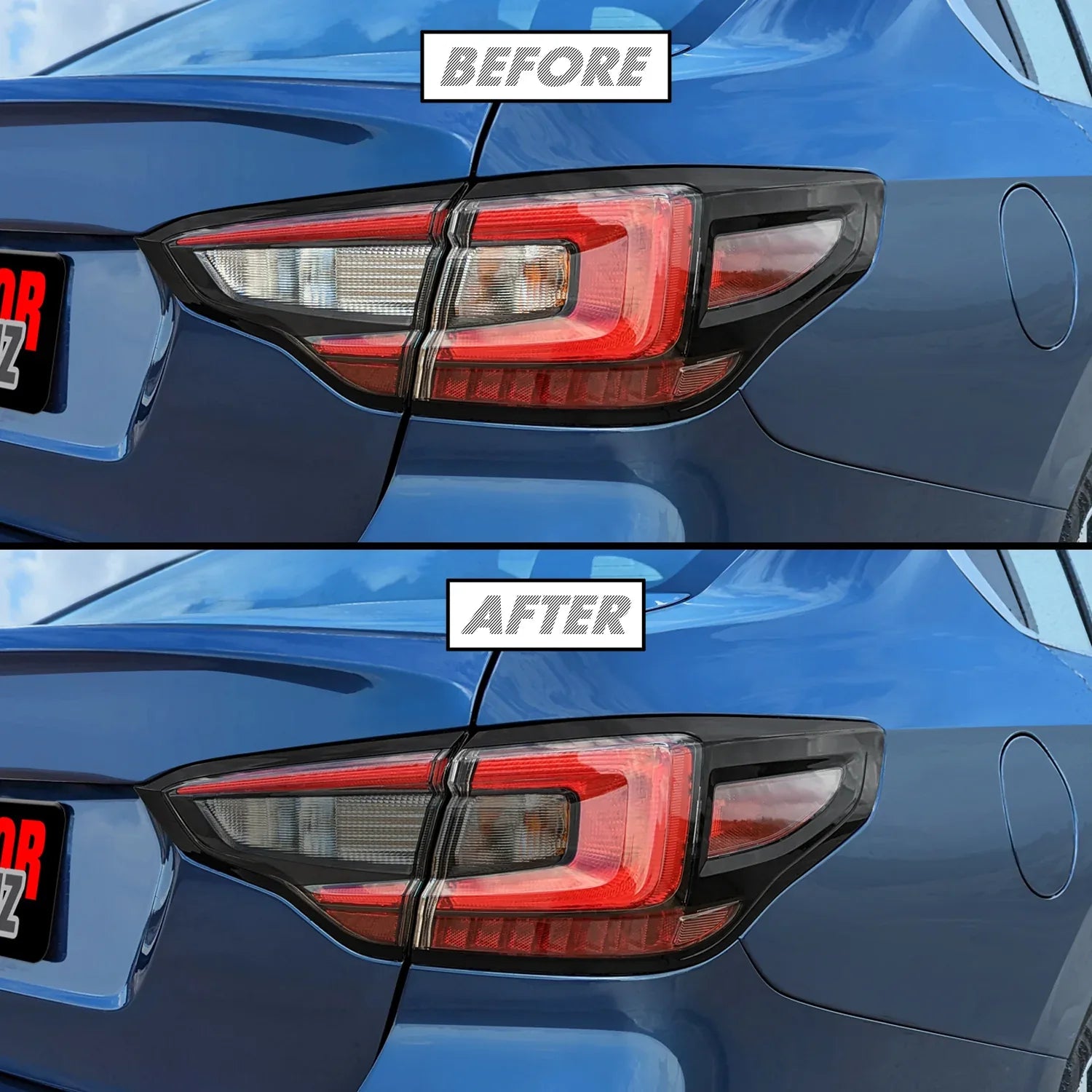 2020-2022 Subaru Legacy | Turn Signal & Reverse Light PreCut Tint Overlays