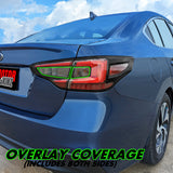 2020-2022 Subaru Legacy | Turn Signal & Reverse Light PreCut Tint Overlays