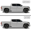 2022-2026 Toyota Tundra | Window Trim Chrome Delete PreCut Vinyl Wrap