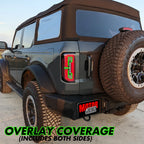 2021-2023 Ford Bronco | Tail Light Turn Signal PreCut Tint Overlays
