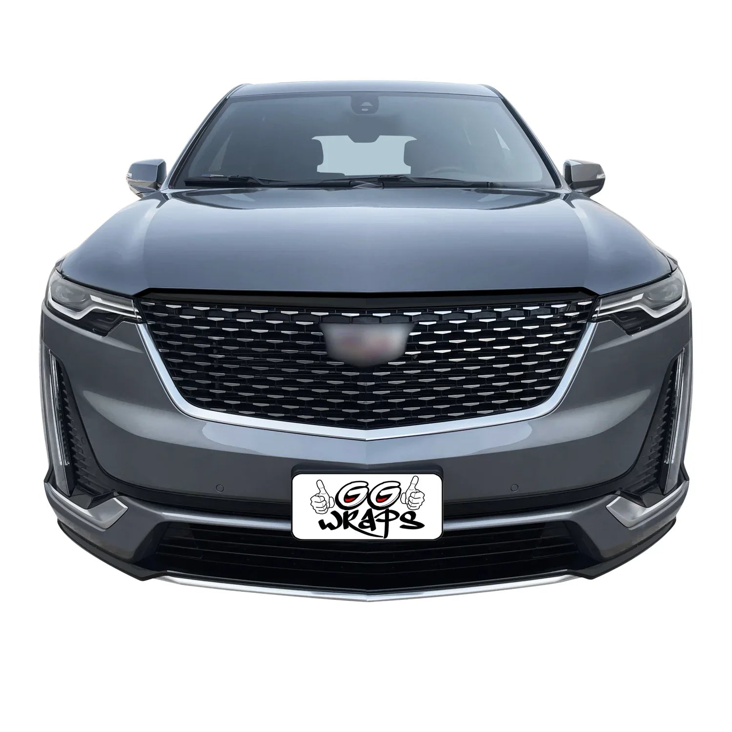 2020-2025 Cadillac XT6 | Upper Front Grill Trim Chrome Delete