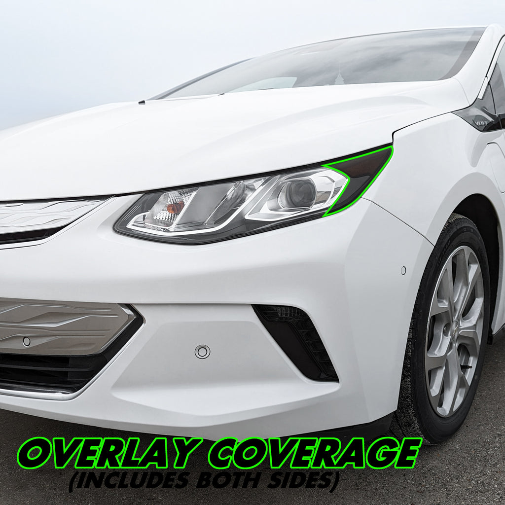 2016-2019 Chevrolet Volt | Headlight Side Marker PreCut Tint Overlays