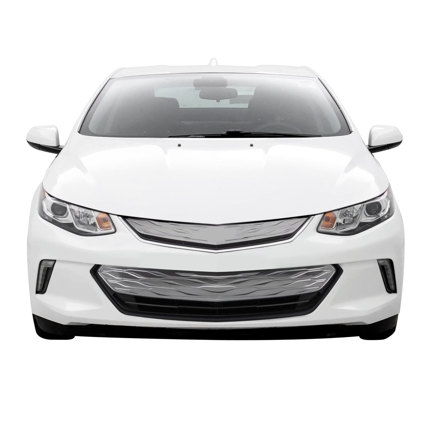 2016-2019 Chevrolet Volt | Lower Front Grill Trim Chrome Delete PreCut Vinyl Wrap