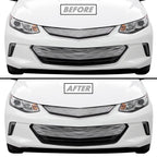 2016-2019 Chevrolet Volt | Lower Front Grill Trim Chrome Delete PreCut Vinyl Wrap