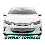 2016-2019 Chevrolet Volt | Lower Front Grill Trim Chrome Delete PreCut Vinyl Wrap