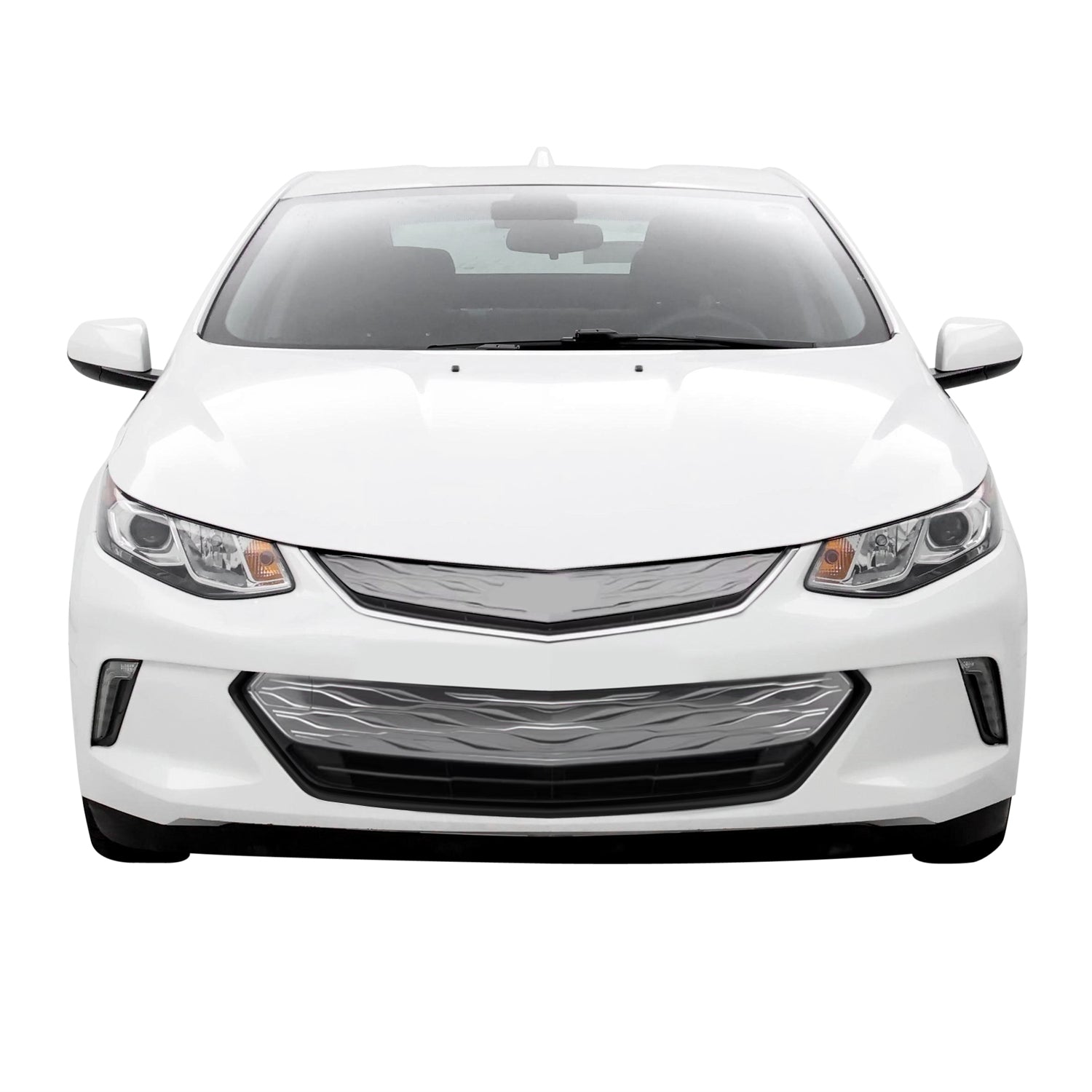 2016-2019 Chevrolet Volt | Lower Front Grill Trim Chrome Delete PreCut Vinyl Wrap