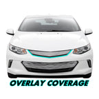 2016-2019 Chevrolet Volt | Upper Front Grill Trim Chrome Delete PreCut Vinyl Wrap