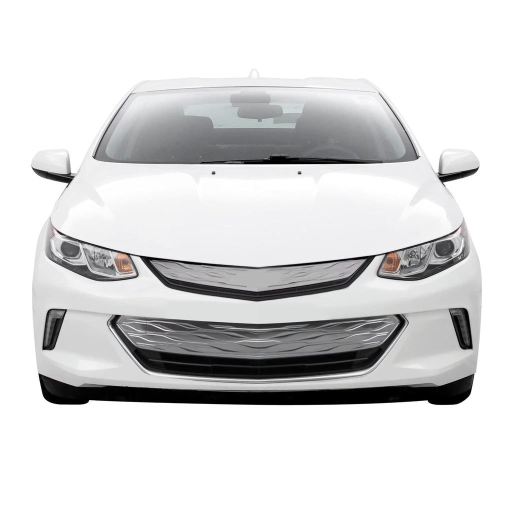 2016-2019 Chevrolet Volt | Upper Front Grill Trim Chrome Delete PreCut Vinyl Wrap
