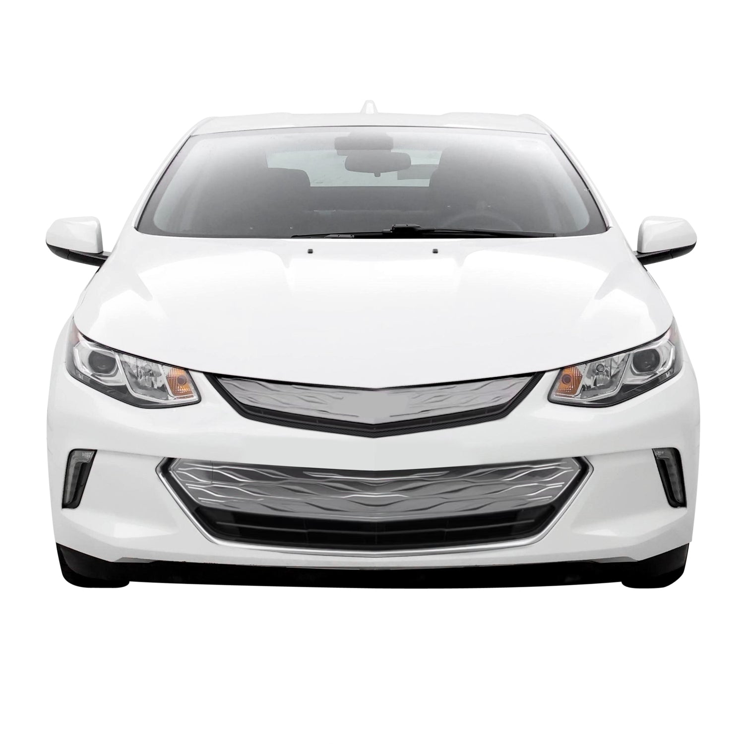 2016-2019 Chevrolet Volt | Upper Front Grill Trim Chrome Delete PreCut Vinyl Wrap