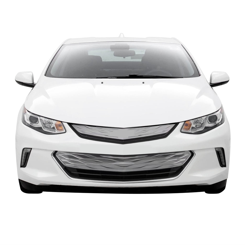 2016-2019 Chevrolet Volt | Upper Front Grill Trim Chrome Delete PreCut Vinyl Wrap