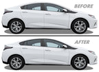 2016-2019 Chevrolet Volt | Window Trim Chrome Delete PreCut Vinyl Wrap