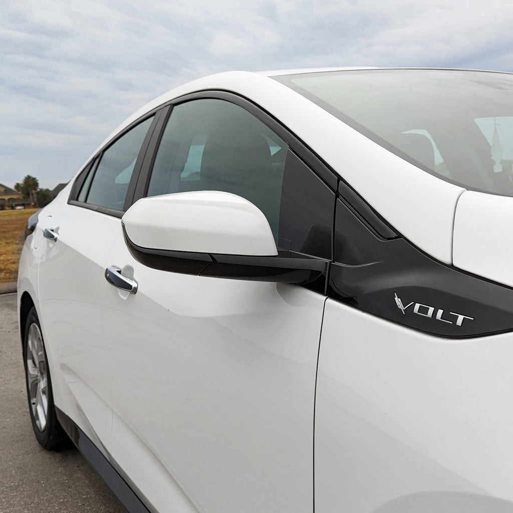2016-2019 Chevrolet Volt | Window Trim Chrome Delete PreCut Vinyl Wrap