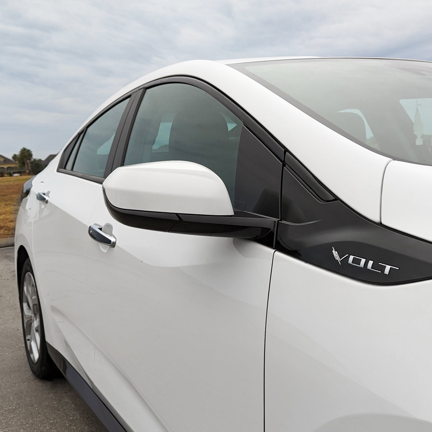 2016-2019 Chevrolet Volt | Window Trim Chrome Delete PreCut Vinyl Wrap