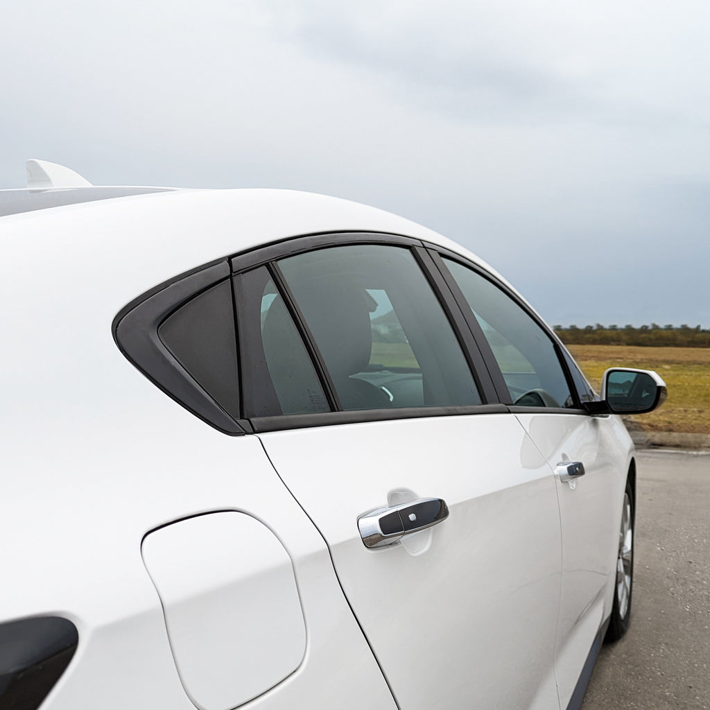 2016-2019 Chevrolet Volt | Window Trim Chrome Delete PreCut Vinyl Wrap