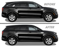 2021-2023 Kia Sorento | Window Trim Chrome Delete PreCut Vinyl Wrap