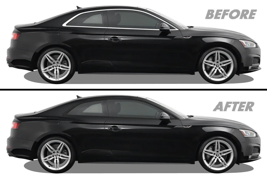 2018-2023 Audi A5 / S5 Coupe | Window Trim Chrome Delete PreCut Vinyl Wrap