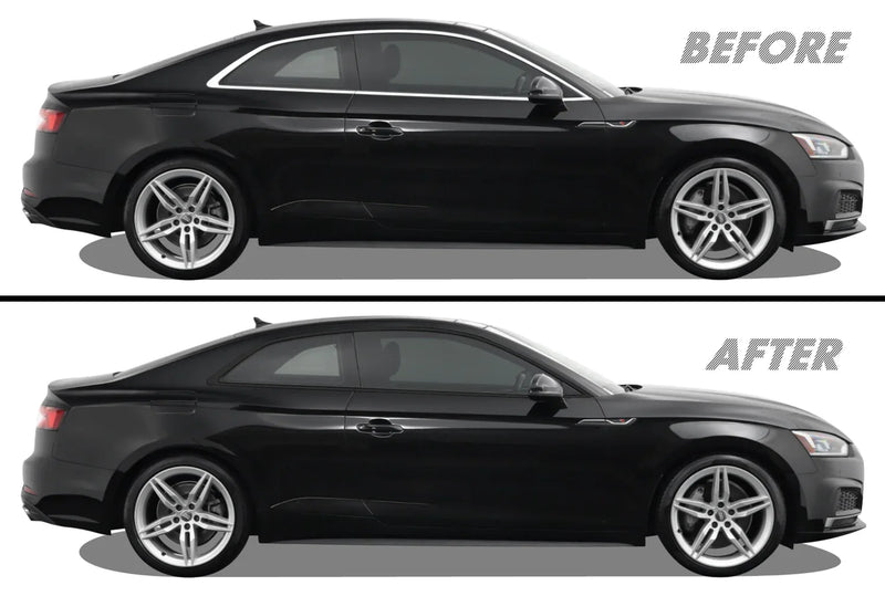 2018-2023 Audi A5 / S5 Coupe | Window Trim Chrome Delete PreCut Vinyl Wrap