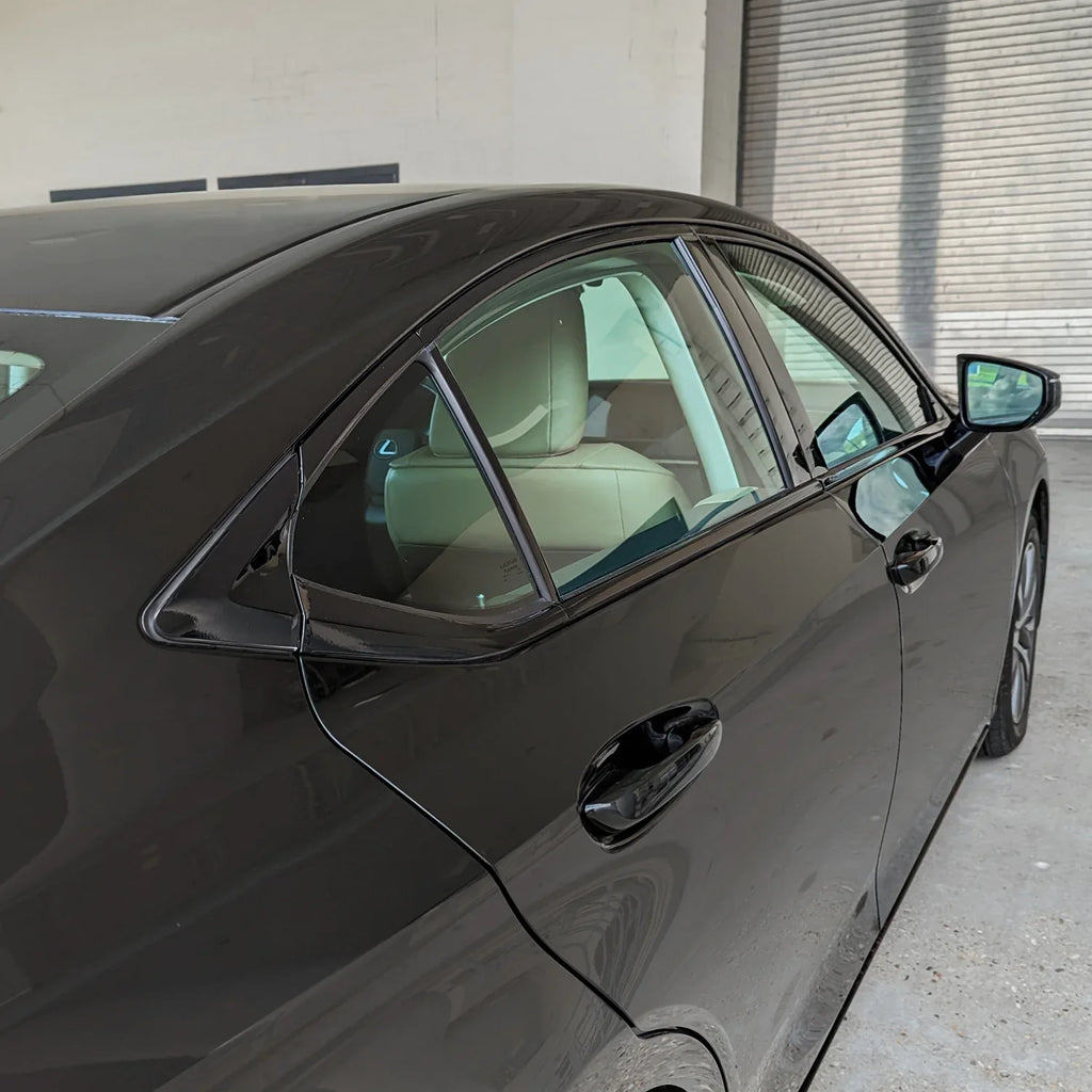 2019-2023 Lexus ES | Window Trim Chrome Delete PreCut Vinyl Wrap