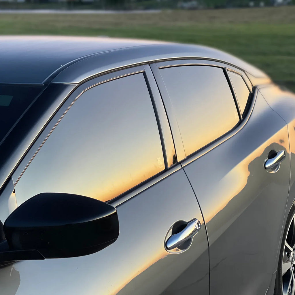 2016-2023 Nissan Maxima | Window Trim Chrome Delete PreCut Vinyl Wrap