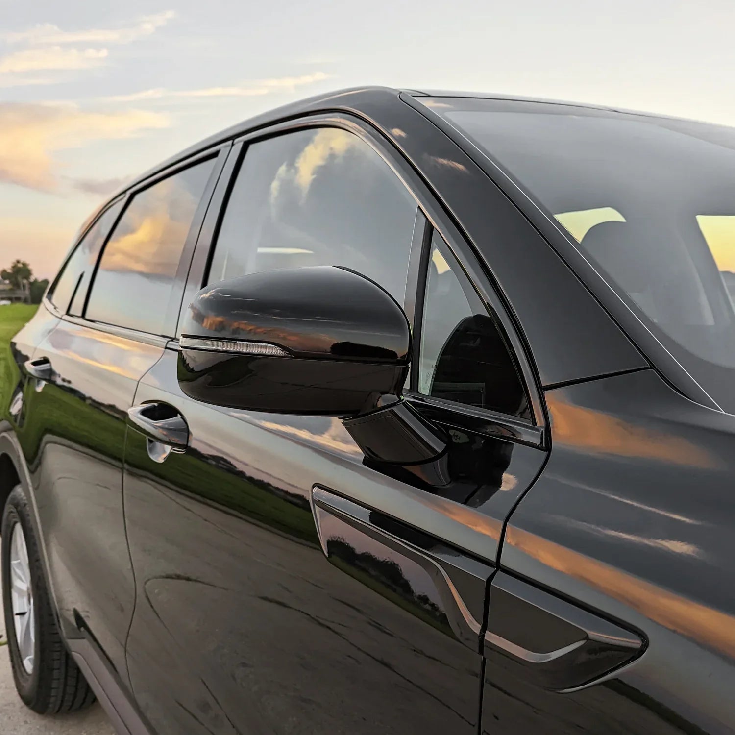 2021-2023 Kia Sorento | Window Trim Chrome Delete PreCut Vinyl Wrap