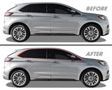 2019-2024 Ford Edge | Window Trim Chrome Delete PreCut Vinyl Wrap