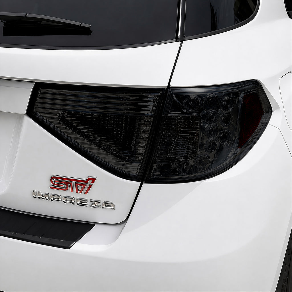 2008-2014 Subaru Impreza WRX Hatchback | Tail Light PreCut Tint Overlays