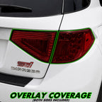 2008-2014 Subaru Impreza WRX Hatchback | Tail Light PreCut Tint Overlays