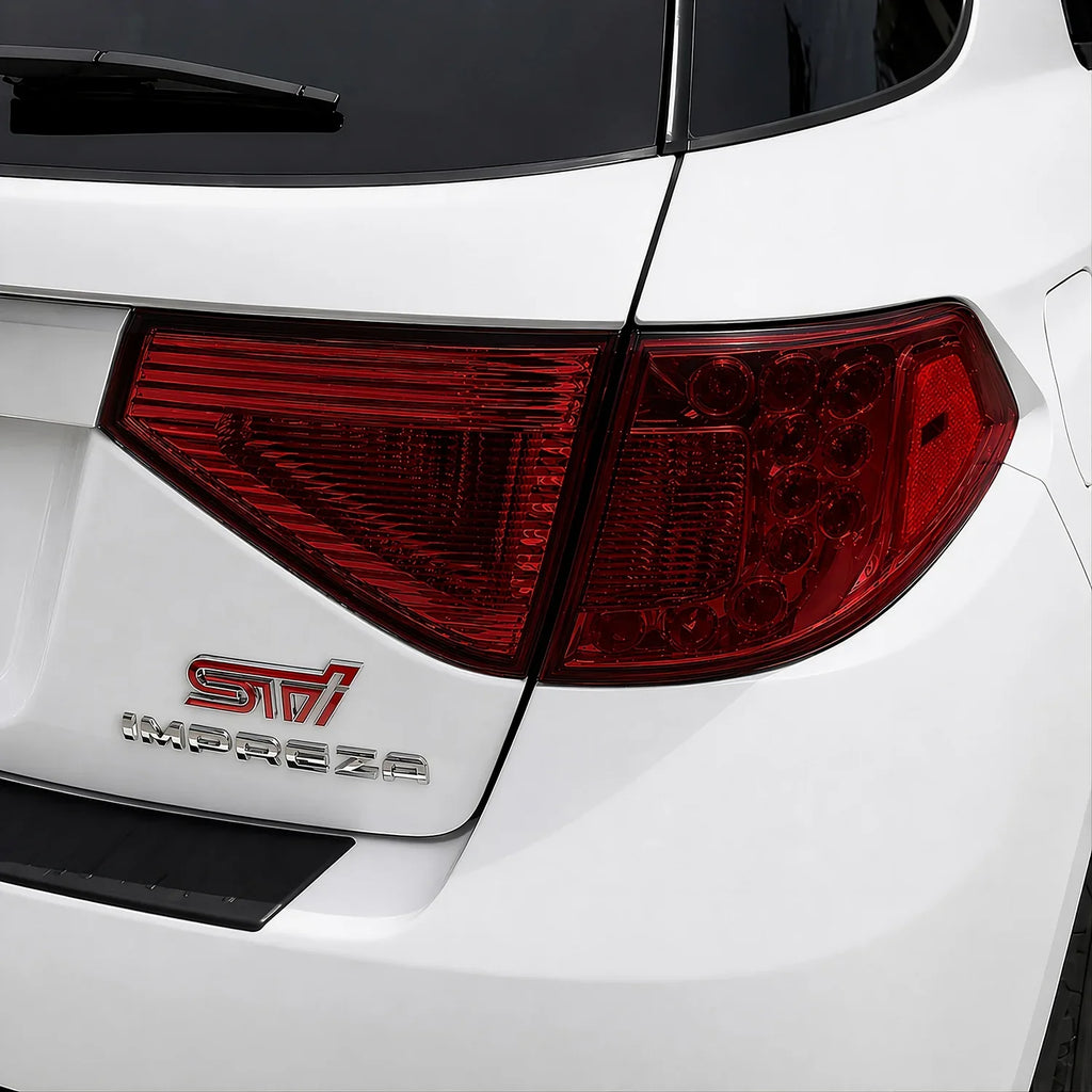 2008-2014 Subaru Impreza WRX Hatchback | Tail Light PreCut Tint Overlays
