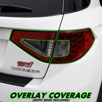 2008-2014 Subaru Impreza WRX Hatchback | Tail Light Cutout PreCut Tint Overlays