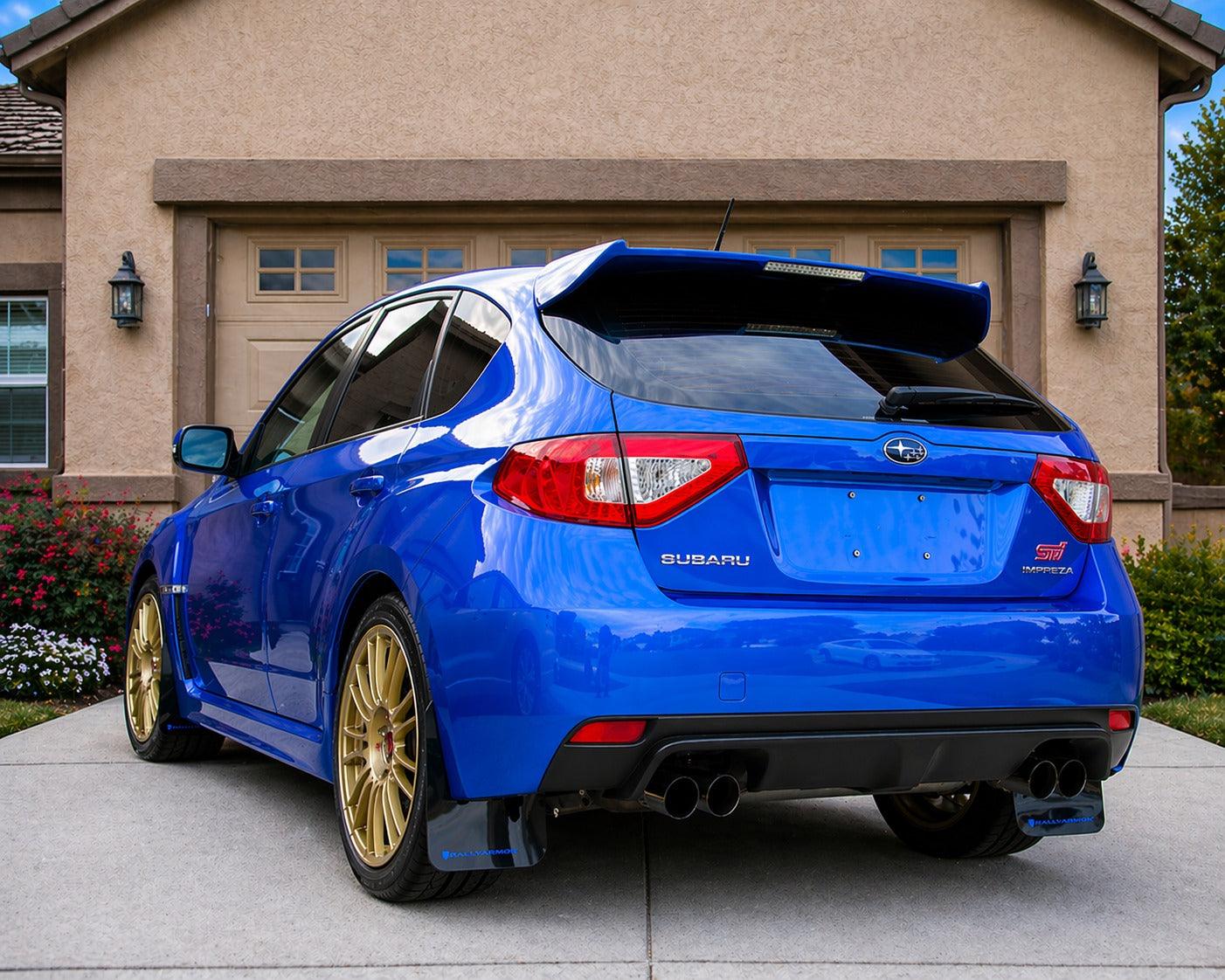 2008-2014 Subaru Impreza WRX Hatchback | Tail Light Cutout PreCut Tint Overlays