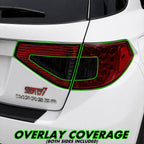 2008-2014 Subaru Impreza WRX Hatchback | Tail Light Combo PreCut Tint Overlays