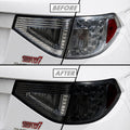 2008-2014 Subaru Impreza WRX Hatchback | Tail Light Reverse Cutout PreCut Tint Overlays