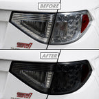 2008-2014 Subaru Impreza WRX Hatchback | Tail Light Reverse Cutout PreCut Tint Overlays