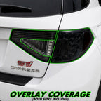 2008-2014 Subaru Impreza WRX Hatchback | Tail Light Reverse Cutout PreCut Tint Overlays