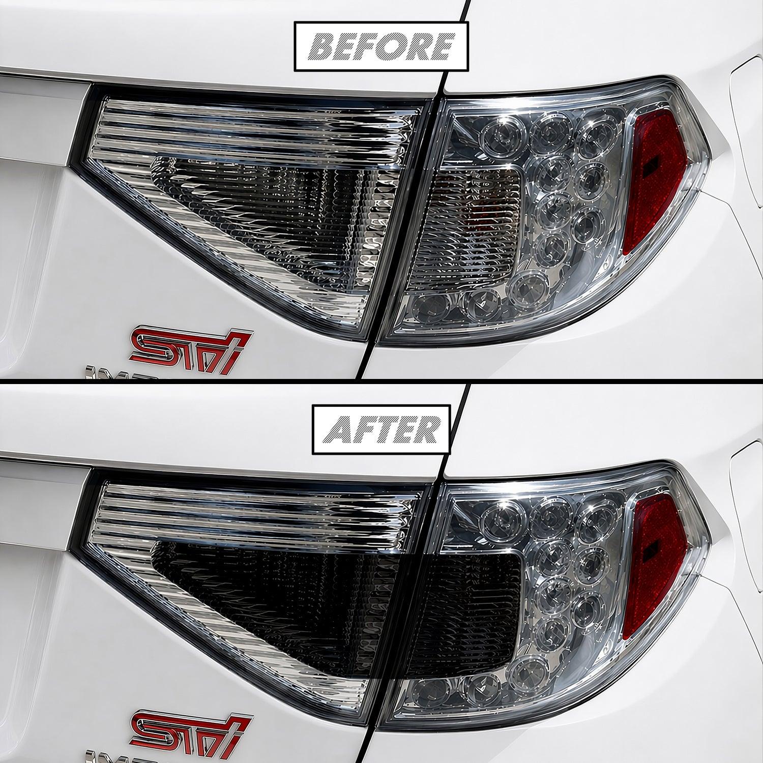 2008-2014 Subaru Impreza WRX Hatchback | Turn Signal & Reverse Light PreCut Tint Overlays