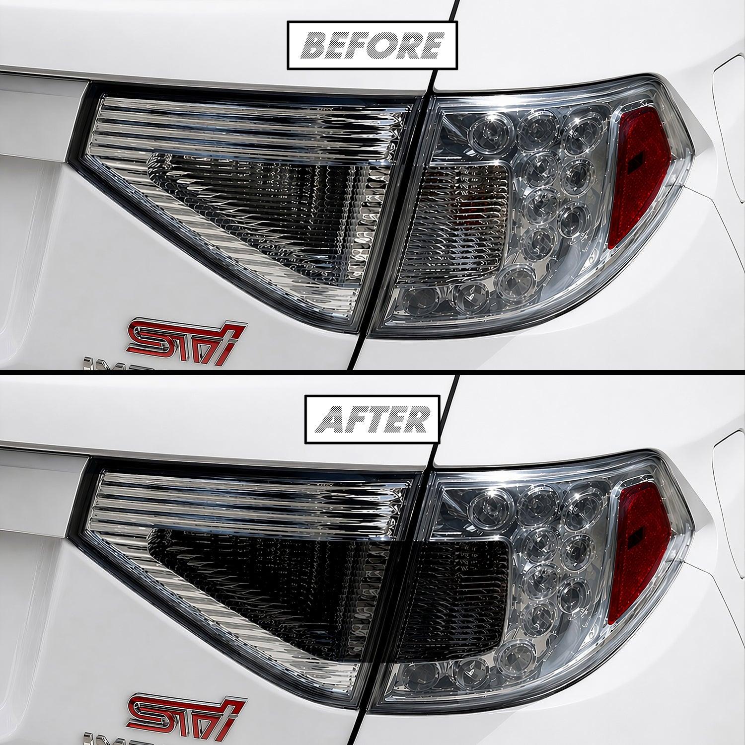 2008-2014 Subaru Impreza WRX Hatchback | Turn Signal & Reverse Light PreCut Tint Overlays