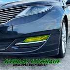 2013-2016 Lincoln MKZ | Fog Light PreCut Tint Overlays