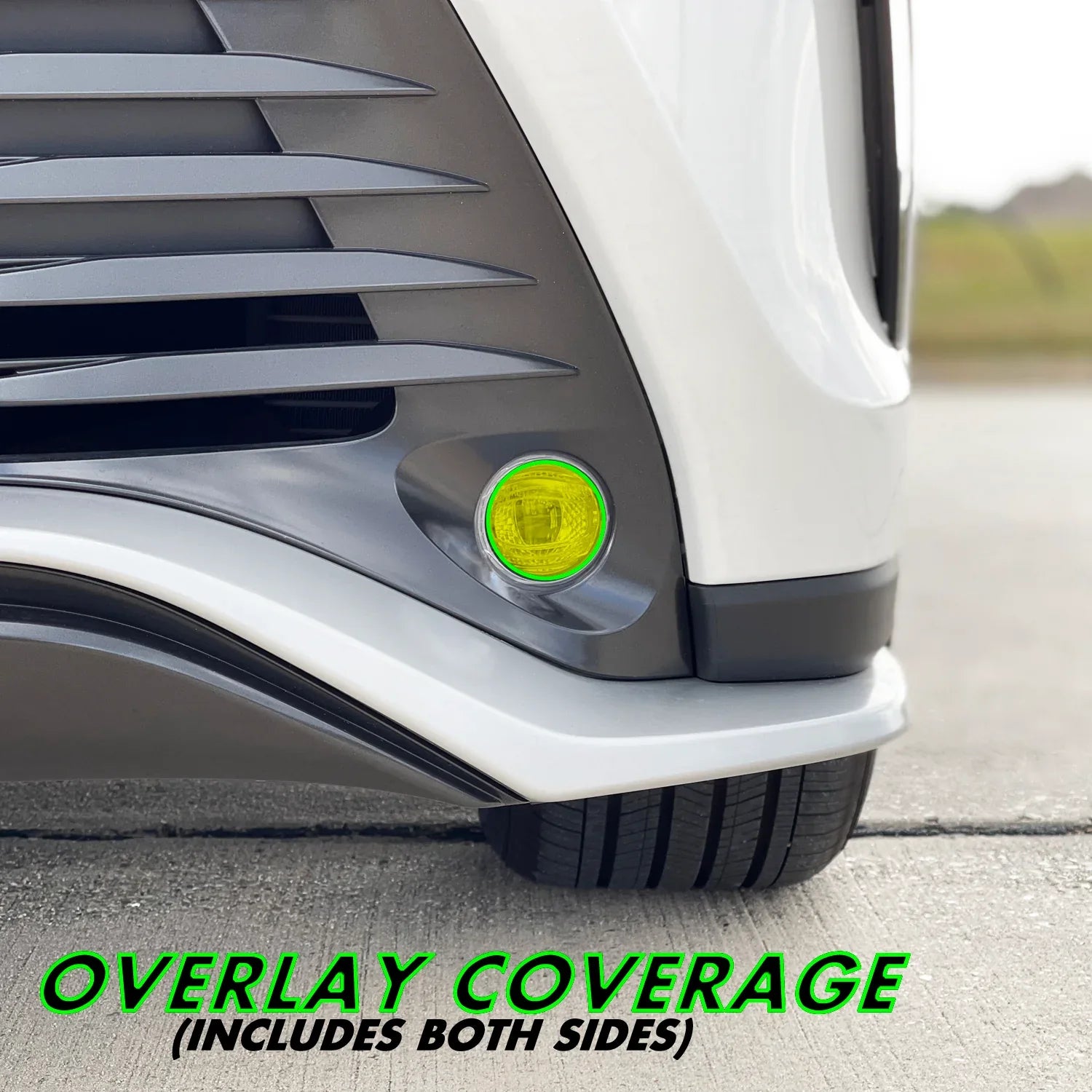2021-2023 Toyota Highlander XSE | Fog Light PreCut Tint Overlays
