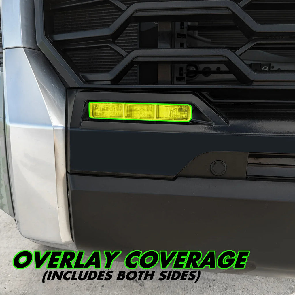 2022-2026 Toyota Tundra | Fog Light PreCut Tint Overlays