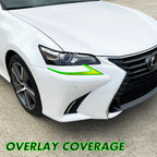 2016-2020 Lexus GS | DRL PreCut Tint Overlays