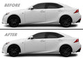 2014-2020 Lexus IS | Window Trim Chrome Delete PreCut Vinyl Wrap