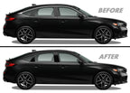 2022-2026 Honda Civic Hatchback | Door Pillars PreCut Vinyl Wrap