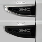 2021-2023 GMC Yukon | Fender Vent Trim Chrome Delete PreCut Vinyl Wrap