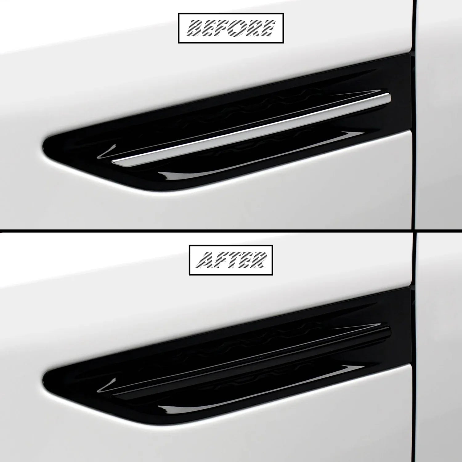 2014-2015 Kia Optima | Fender Vent Trim Chrome Delete PreCut Vinyl Wrap