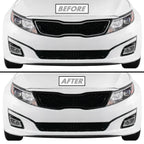 2014-2015 Kia Optima | Front Grill Trim Chrome Delete PreCut Vinyl Wrap