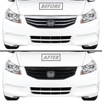 2011-2012 Honda Accord Sedan | Front Grill Trim Chrome Delete PreCut Vinyl Wrap