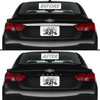 2014-2020 Chevrolet Impala | Rear Trunk Trim Chrome Delete PreCut Vinyl Wrap